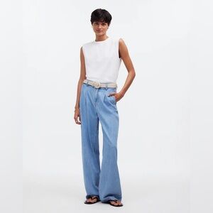 Madewell Structured Muscle Tee in white